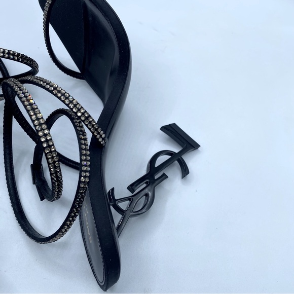 Opyum YSL Strass Ankle-Strap Sandals - Picture 9 of 16